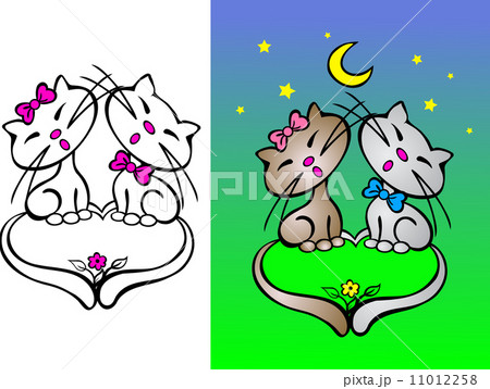 cat couple cat couple 11012258