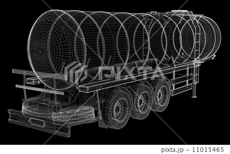 Tanker Truck Isolated 11015465