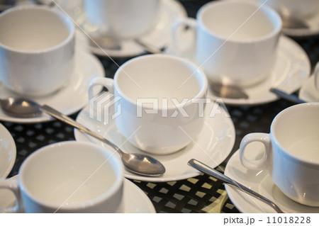 Morning workplace with coffee cup Morning workplace with coffee cup 11018228