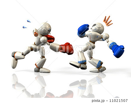 ノックアウトするロボット 11021507