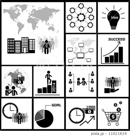 Vector set of business icon, series 2 Vector set of business icon, series 2 11021629