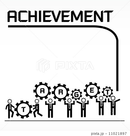 Vector of target for business achievement concept Vector of target for business achievement concept 11021897