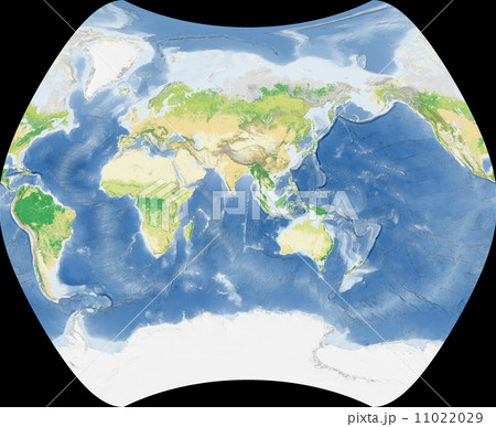 世界植生地図 11022029