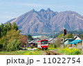 根子岳と南阿蘇鉄道 11022754