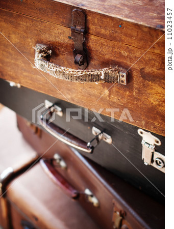 Grunge Suitcases in a Stack Grunge Suitcases in a Stack 11023457