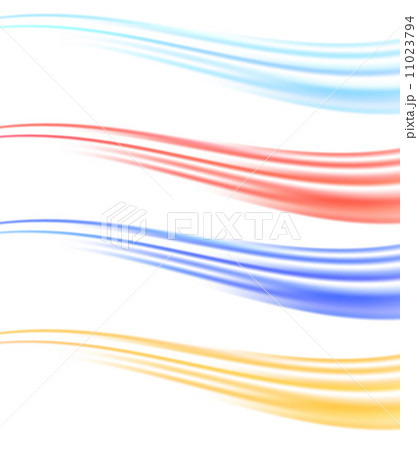 Colorful abstract swoosh wave dividers collection Colorful abstract swoosh wave dividers collection 11023794