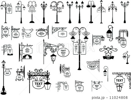 Street Signs and Lanterns 11024808