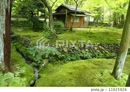 京都　西芳寺　少庵堂茶室 11025926