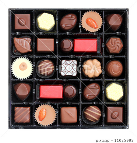 group of delicious chocolate pralines group of delicious chocolate pralines 11025995