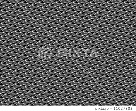 Braided wire steel grid industrial seamless background 11027303