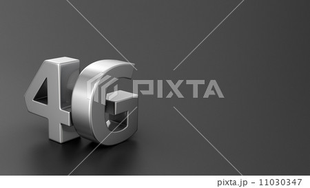 4G on black 11030347