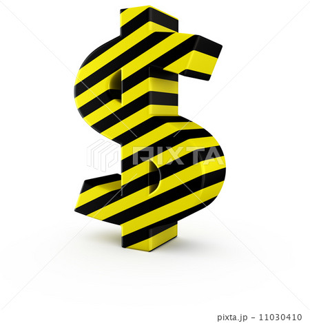 Dollar warning sign Dollar warning sign 11030410