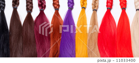 Artificial Hair Used for Production of Wigs 11033400