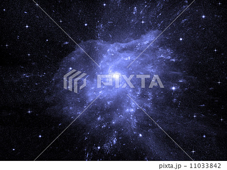 galaxy in a free space 11033842