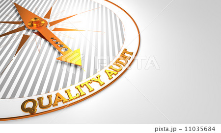 Quality Audit on White with Golden Compass. 11035684