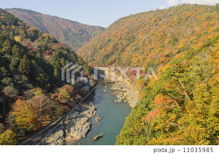 保津峡 紅葉 保津峡 紅葉 11035985