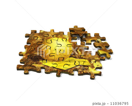 黄金の地球のジグソーパズル 11036795