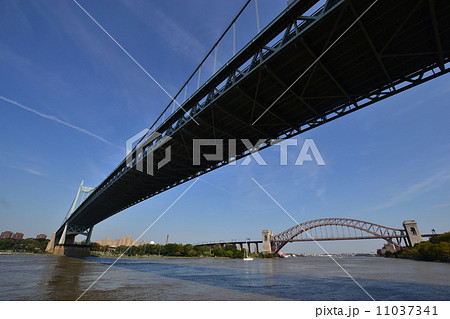 イーストリバーにかかる橋 イーストリバーにかかる橋 11037341