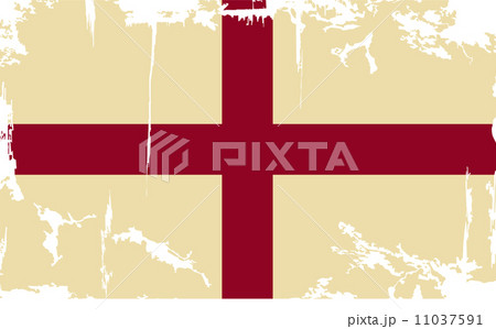 English grunge flag. Vector illustration 11037591