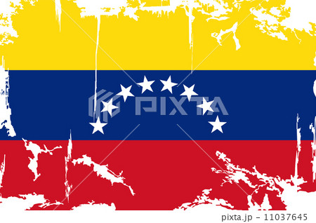 Venezuelan grunge flag. Vector illustration 11037645
