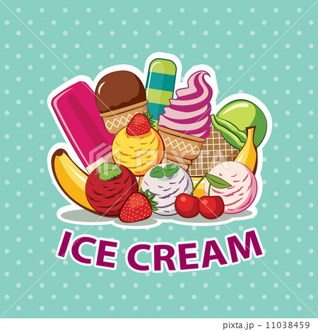 ice cream set  11038459