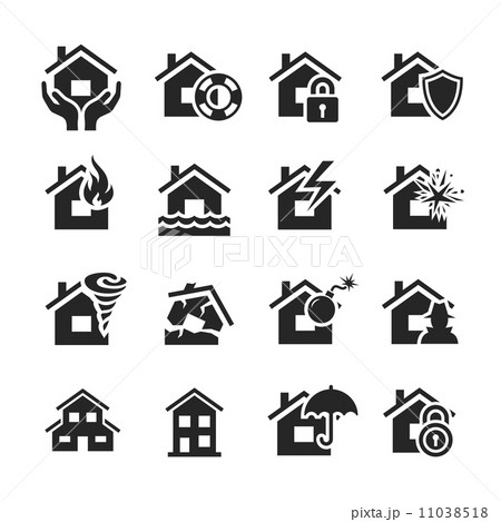 Property insurance icons 11038518