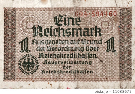 1 Reichsmark 1938-1945 banknote 11038675