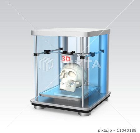 3Dプリンタで生体をプリントするデジタルデンティストリーコンセプト 3Dプリンタで生体をプリントするデジタルデンティストリーコンセプト 11040189