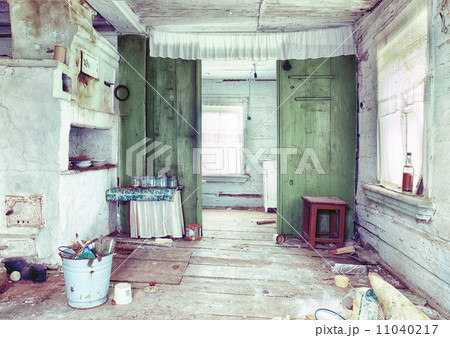 ruinous country house interior 11040217