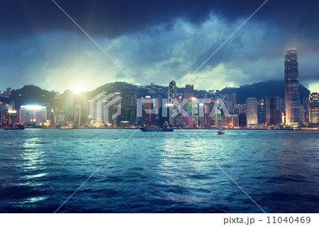 skyline of Hong kong skyline of Hong kong 11040469