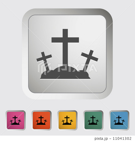 Calvary single icon. Calvary single icon. 11041302