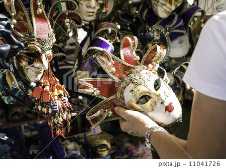 Venetian carnival masks 11041726