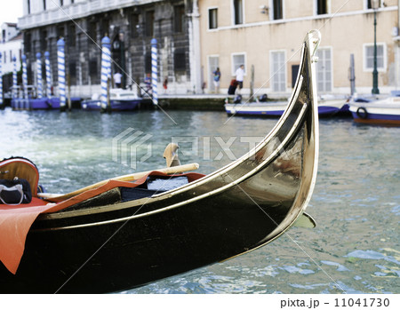 Ancient gondola in Venice 11041730