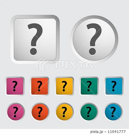 Question mark single icon. 11041777