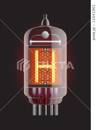 Nixie tube indicator. 11041901