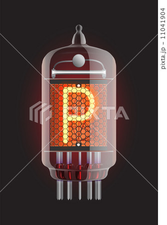 Nixie tube indicator. 11041904