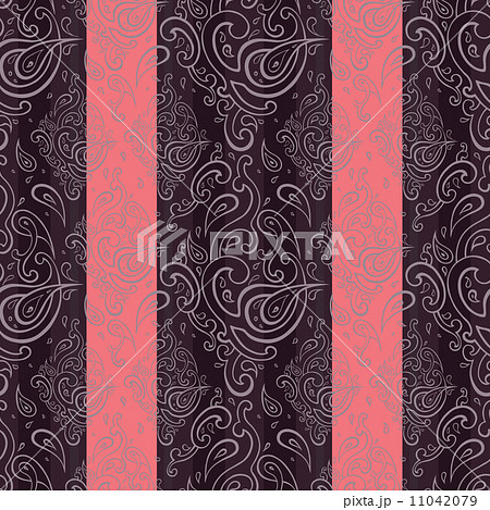 Seamless Paisley background. 11042079