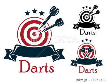 Darts sport emblem 11042400