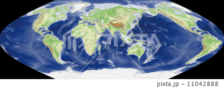 世界全図 11042888