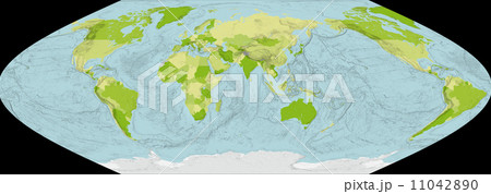 世界全図 11042890