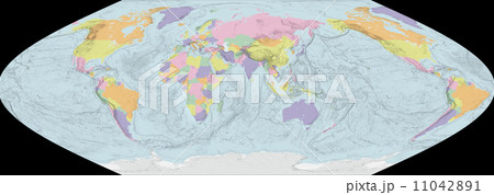 世界全図 11042891