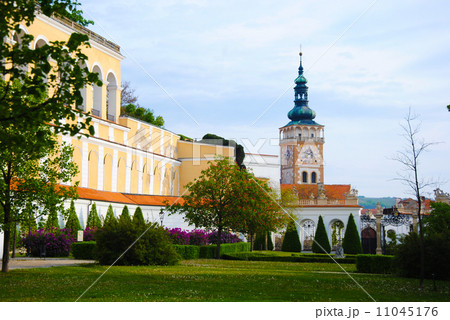 Mikulov castle park and church tower Mikulov castle park and church tower 11045176