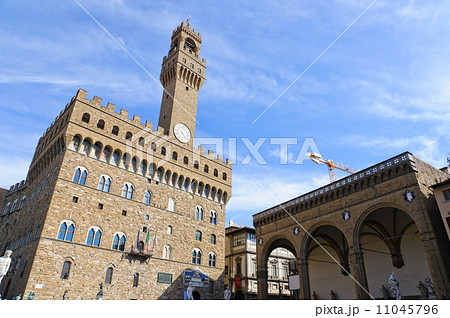 イタリア フィレンツェ歴史地区 ヴェッキオ宮 イタリア フィレンツェ歴史地区 ヴェッキオ宮 11045796