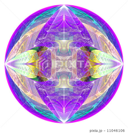 Mysterious Sphere. Computer generated graphics. 11046106