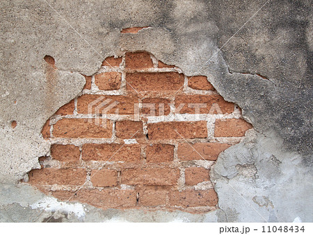 Old weathered brick wall Old weathered brick wall 11048434