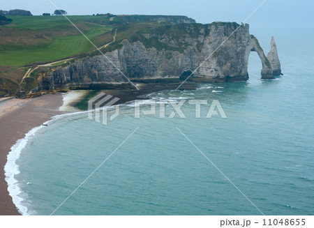 Natural cliff in Etretat, France. Natural cliff in Etretat, France. 11048655