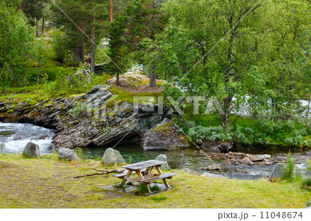 Summer mountain river (Norge) 11048674
