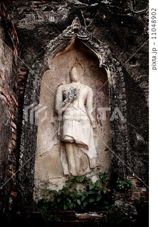 old wall buddha thai temple about thai history old wall buddha thai temple about thai history 11048902