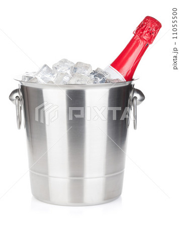 Champagne bottle in ice bucket 11055500