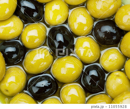 Green and black olives Green and black olives 11055928